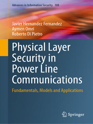cover image of Physical Layer Security in Power Line Communications